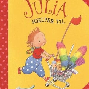 Julia hjelper til